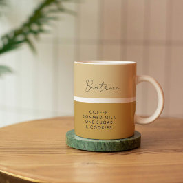 Taza De Café Beber preferencia nombre moderno clásico