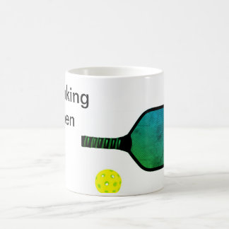 Taza De Café Beber y luego Pickleball