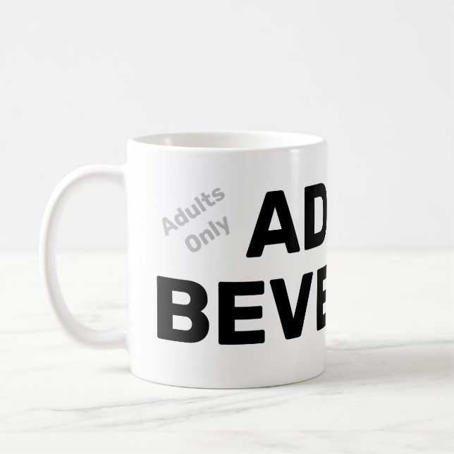 TAZA DE CAFÉ BEBIDA ADULTA (Izquierda)