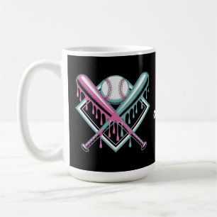 Taza De Café Bebida De Béisbol Para Niños Hielo Cream Bat - Juv