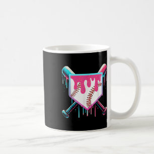 Taza De Café Bebida De Béisbol Para Niños Jóvenes Jóvenes Con H