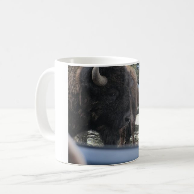 Taza De Café Bebida de Bison (Anverso izquierdo)