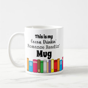 Taza De Café Bebida de cacao, estante de libros de lectura romá