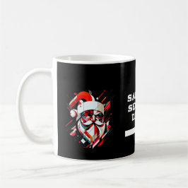 Taza De Café Bebida de Santa María - Navidades divertidos perso