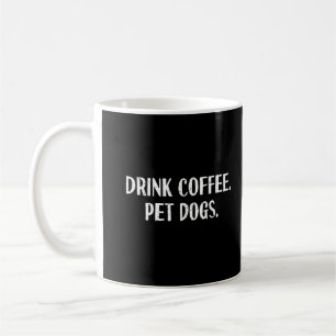 Taza De Café Bebida Divertida Café Mascotas Perros Monos Café A