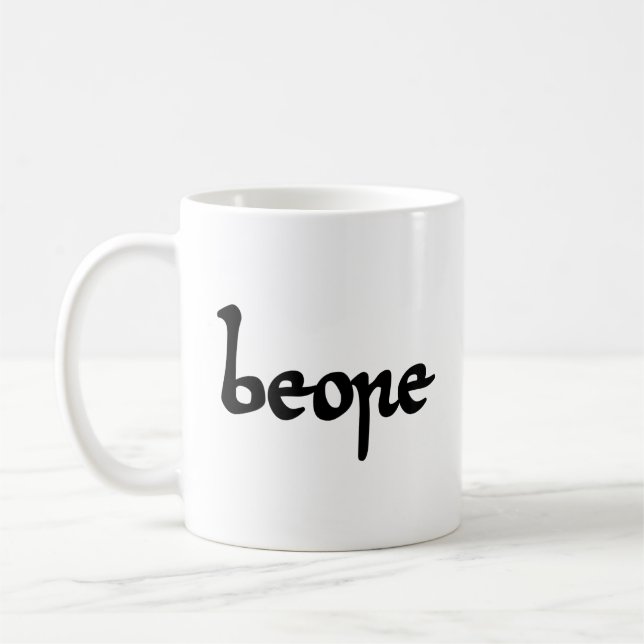 Taza De Café Bebida inglesa antigua (Izquierda)