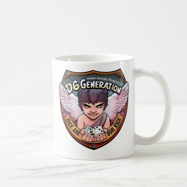 Taza De Café Bebida no demasiado horrible de D6G (Derecha)