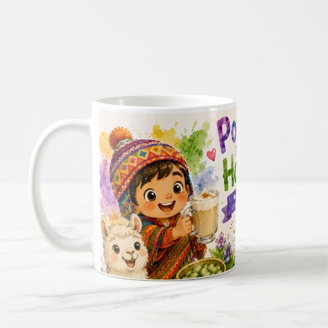 TAZA DE CAFÉ BEBIDA TRADICIONAL DE PERU (Izquierda)