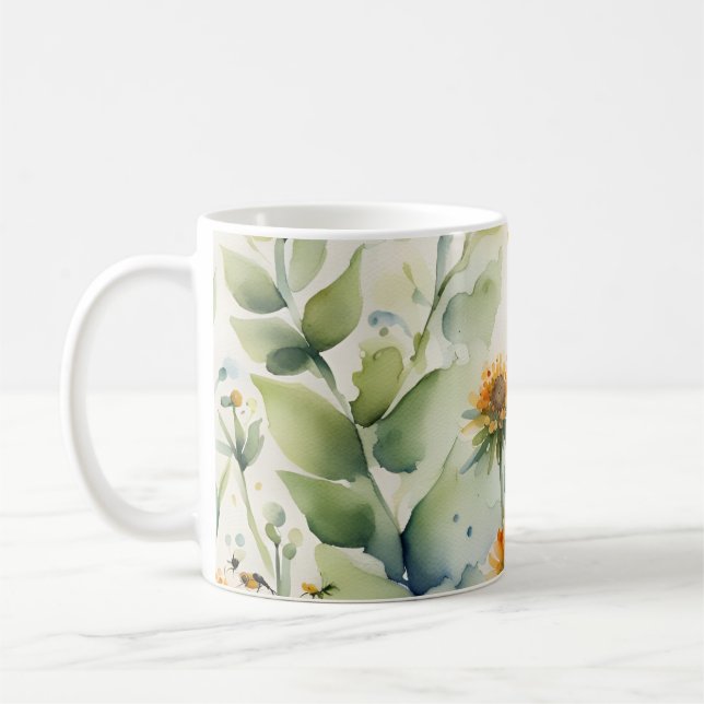 Taza De Café Bebidas bailando música (Izquierda)