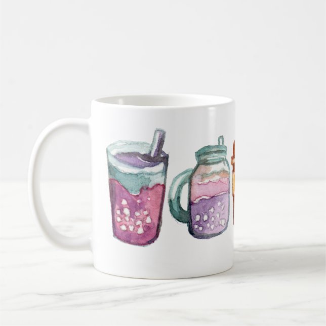 Taza De Café Bebidas coloridas (Izquierda)