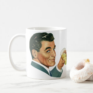 Taza De Café Bebidas de Cocktails de época, bebidas de hombre
