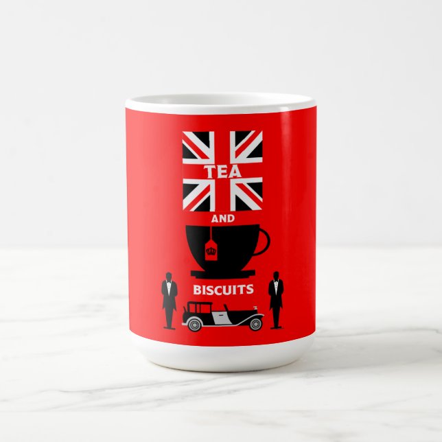 Taza De Café Bebidas de té clásicas británicas (Centro)