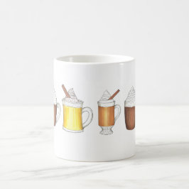 Taza De Café Bebidas de vacaciones Huevo Nog Rum mantequilla Ca