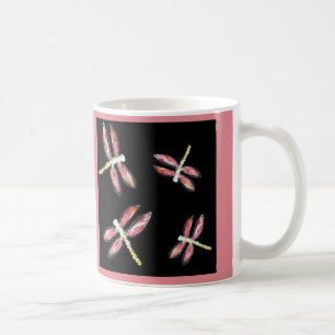Taza De Café Bebidas rosadas bailando