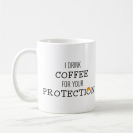Taza De Café Bebo café para su protección