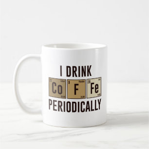 Taza De Café Bebo Café Periódicamente