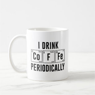 Taza De Café Bebo Café Periódicamente