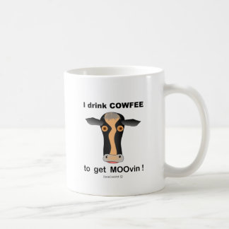 Taza De Café ¡Bebo COWfee para conseguir MOOvin!