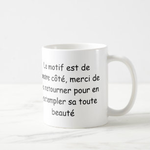 Taza De Café “Bebo la vida en rosa” (mano izquierda)