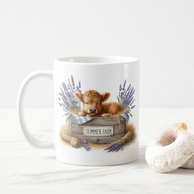 Taza De Café Becerro (Con donut)