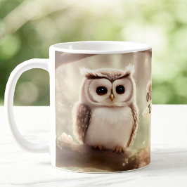 Taza De Café Bechuza Cuta De Agua Personalizada Café Mug
