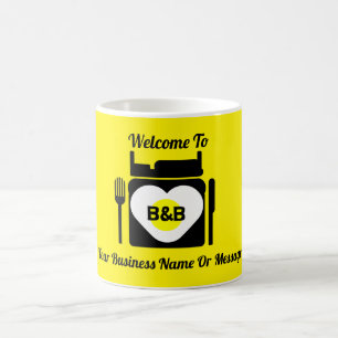 Taza De Café Bed And Breakfast Business Merchandise Coffee Mug