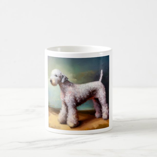 Taza De Café Bedlington Terrier Dog (Centro)