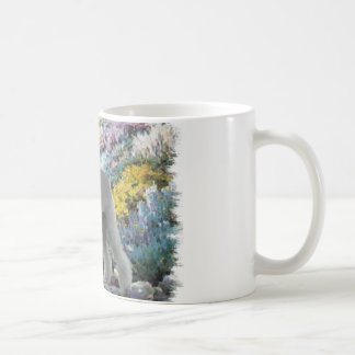 Taza De Café Bedlington Terrier Summer Garden Art