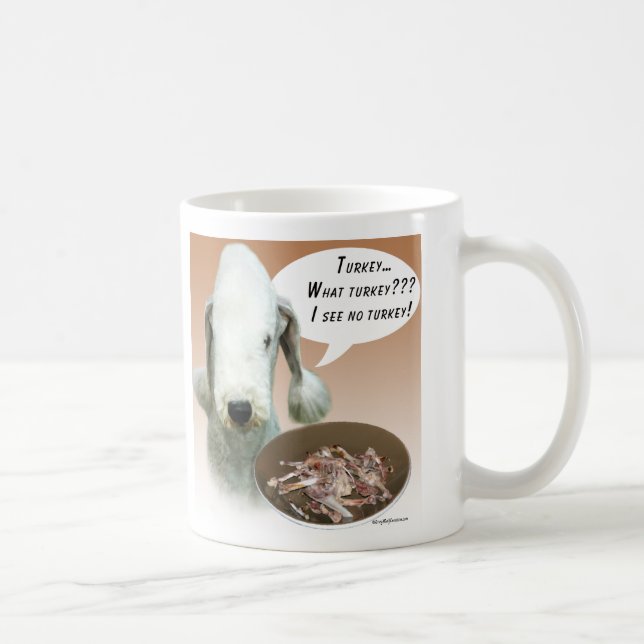 Taza De Café Bedlington Terrier Turkey (Derecha)