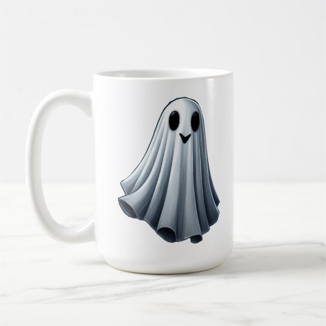 Taza De Café Bedsheet Ghost (Izquierda)