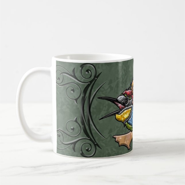 Taza De Café Bee Eater Bird (Izquierda)