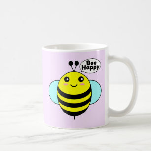 Taza De Café Bee Happy