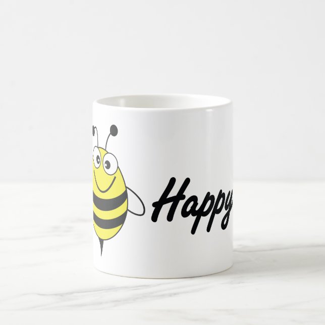 Taza De Café Bee Happy (Centro)