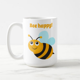 Taza De Café Bee happy Mug