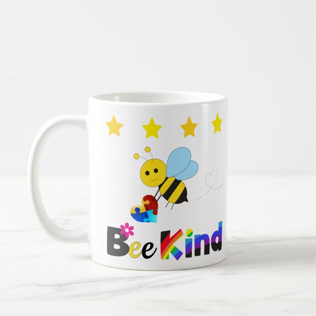 Taza De Café Bee Kind (Izquierda)
