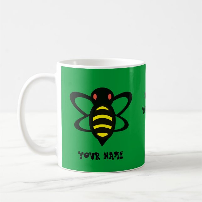 Taza De Café "BEE" ¡Lo Mejor! Coffee Mug (Izquierda)