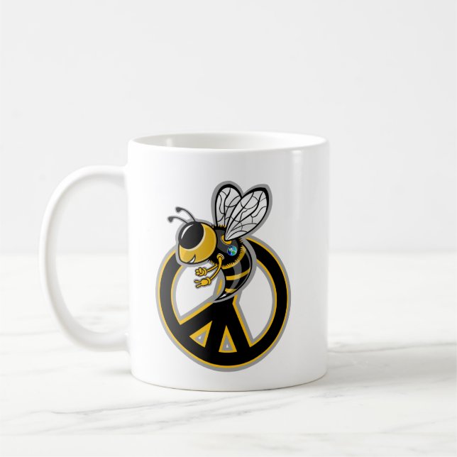 TAZA DE CAFÉ BEE PEACE  (Izquierda)