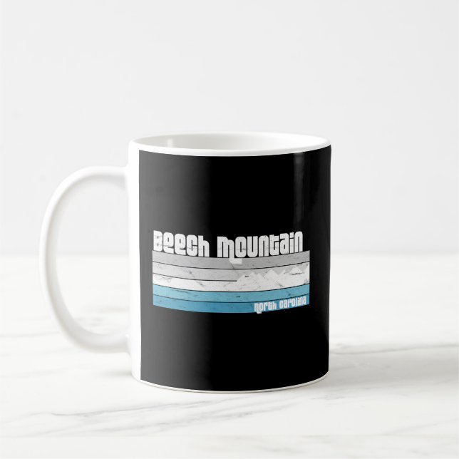 Taza De Café Beech Mountain North Carolina Nc Senderismo (Izquierda)