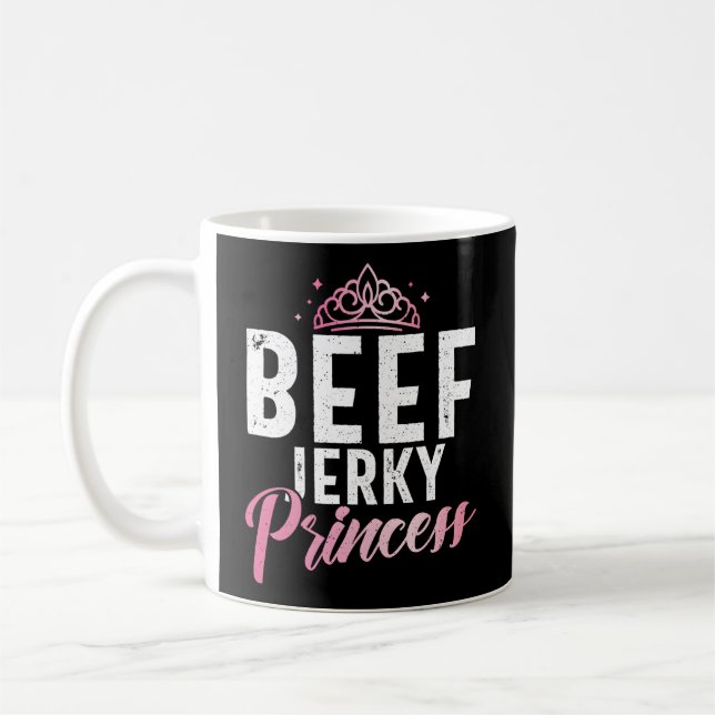 Taza De Café Beef Jerky Princess (Izquierda)