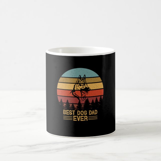 Taza De Café Beekeeper Art Best Dog Dad (Centro)