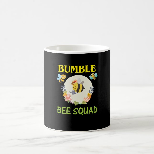 Taza De Café Beekeeper Art Bumble Bee Squad (Centro)