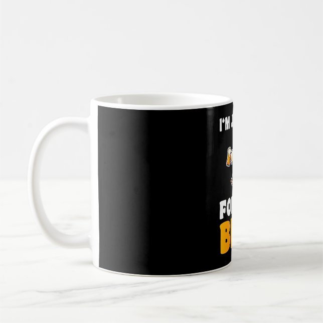 Taza De Café Beekeeper Gift | I Am Just Here For The Bees (Izquierda)