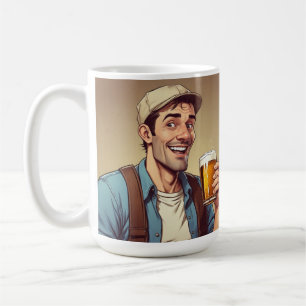 Taza De Café Beer Drinker Mug