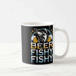 Taza De Café Beer Fishy Fishy Fisher Pescador Lover