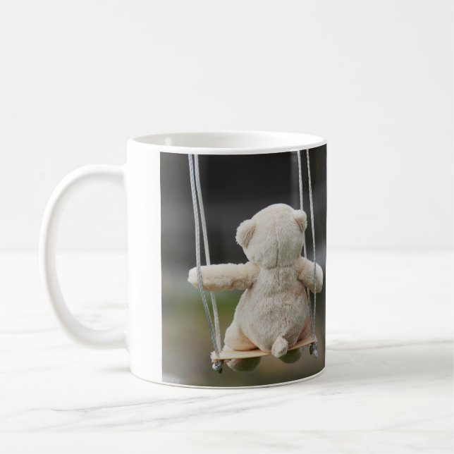 Taza De Café Beer op Schommel in beweging. (Izquierda)