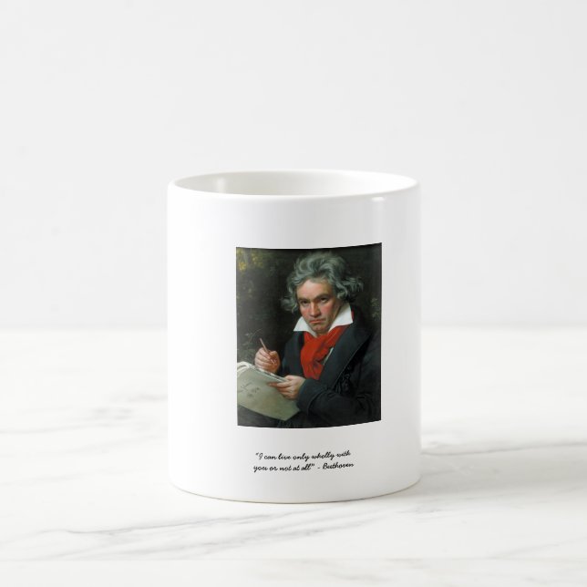 Taza De Café Beethoven Regalos Tees Colectibles en venta (Centro)