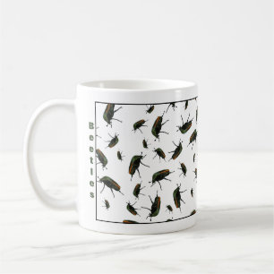 Taza De Café Beetle Bug Coffee Mug - Personalización opcional