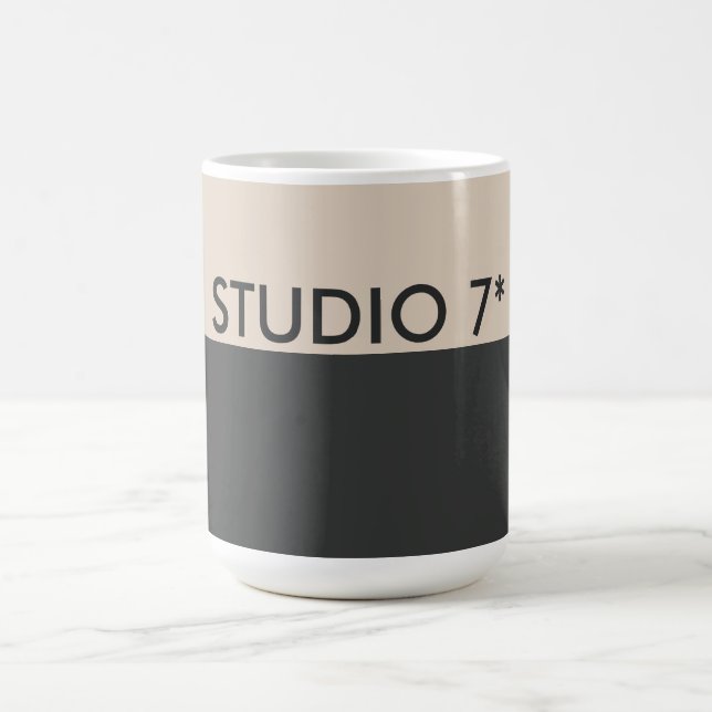 Taza De Café Beige gris oscuro - Serie natural (Centro)