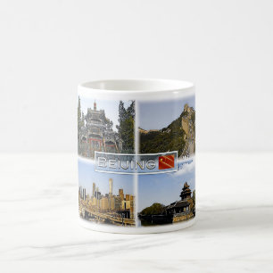 Taza De Café Beijing - China - Mosaico -