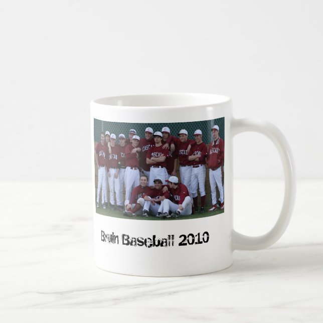 Taza De Café Béisbol 2010, yarda que va del Bruin (Derecha)